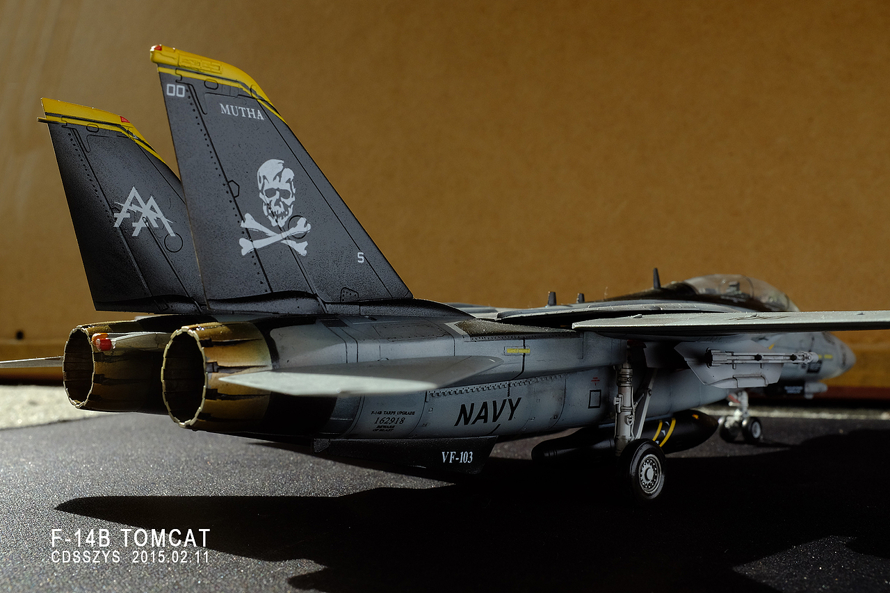 1:72 美国海军重型舰载战斗机 f-14b tomcat 熊猫（图ZMjQ2OTc5NDQ=） - 手办/模玩 - 站酷设计师cdsszys原创素材 - 站酷ZCOOL