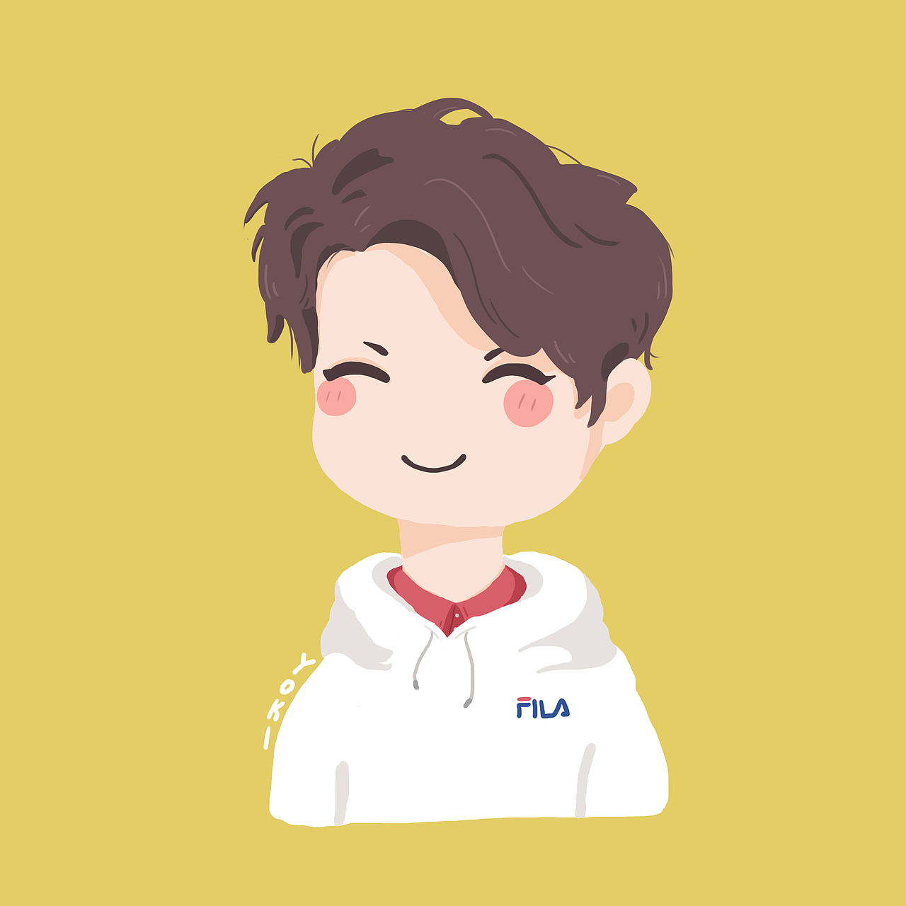 q版小头像（图ZMTM3Mzg4NTg0） - 新锐潮流插画 - 站酷设计师游铠豪Yoki原创素材 - 站酷ZCOOL