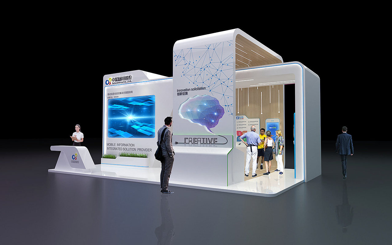 展位、展厅 cad施工图 展示柜 陈列 活动3d商场（图ZMTgyODIwNzQ0） - 其他三维 - 站酷设计师艺汇设计原创素材 - 站酷ZCOOL