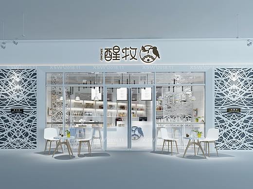 奶茶店面设计