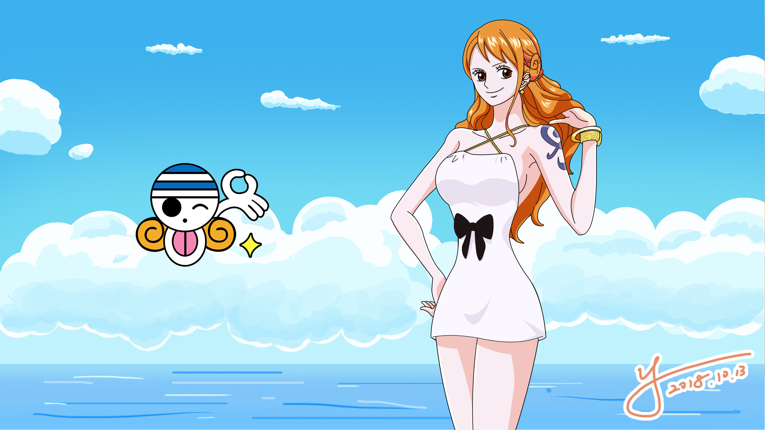 个人绘画作品-童年回忆篇【海贼王】(2018)|动漫|单幅漫画|s_leaf