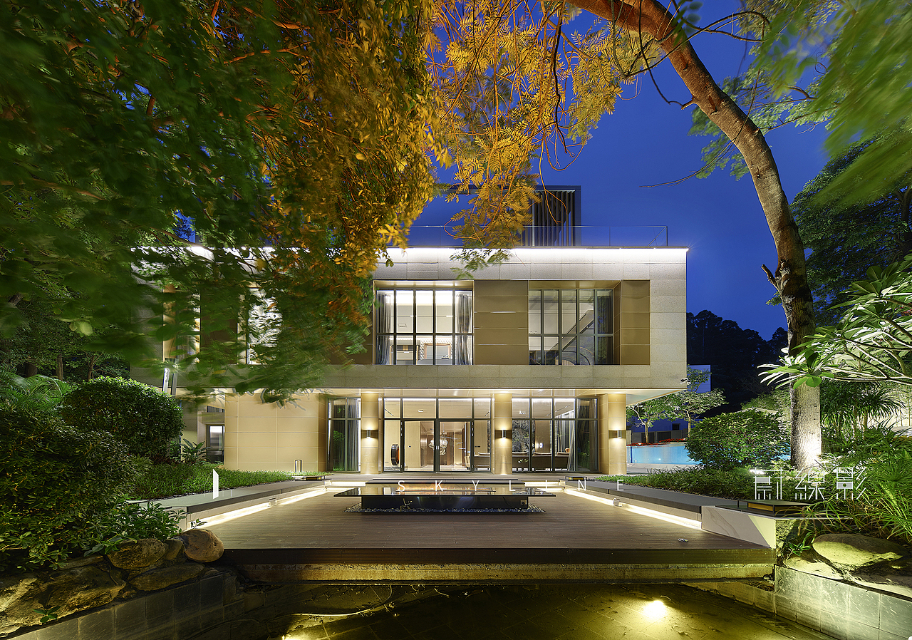 样板间园林景观摄影|亚洲十大豪宅楼王华远大一山庄S22（图ZMzYxMTgyNjA0） - 环境/建筑摄影 - 站酷设计师蔚线影建筑摄影原创素材 - 站酷ZCOOL