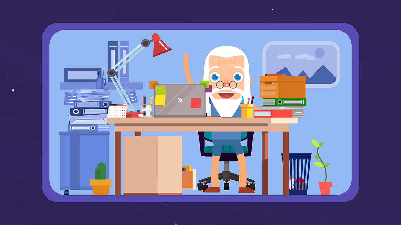 科技讲座（图ZMTQyOTQxNzQ4） - 动画片 - 站酷设计师设计师_李原创素材 - 站酷ZCOOL