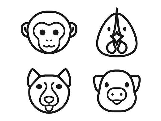 day15描边场景插画临摹 11-14创意图形优化