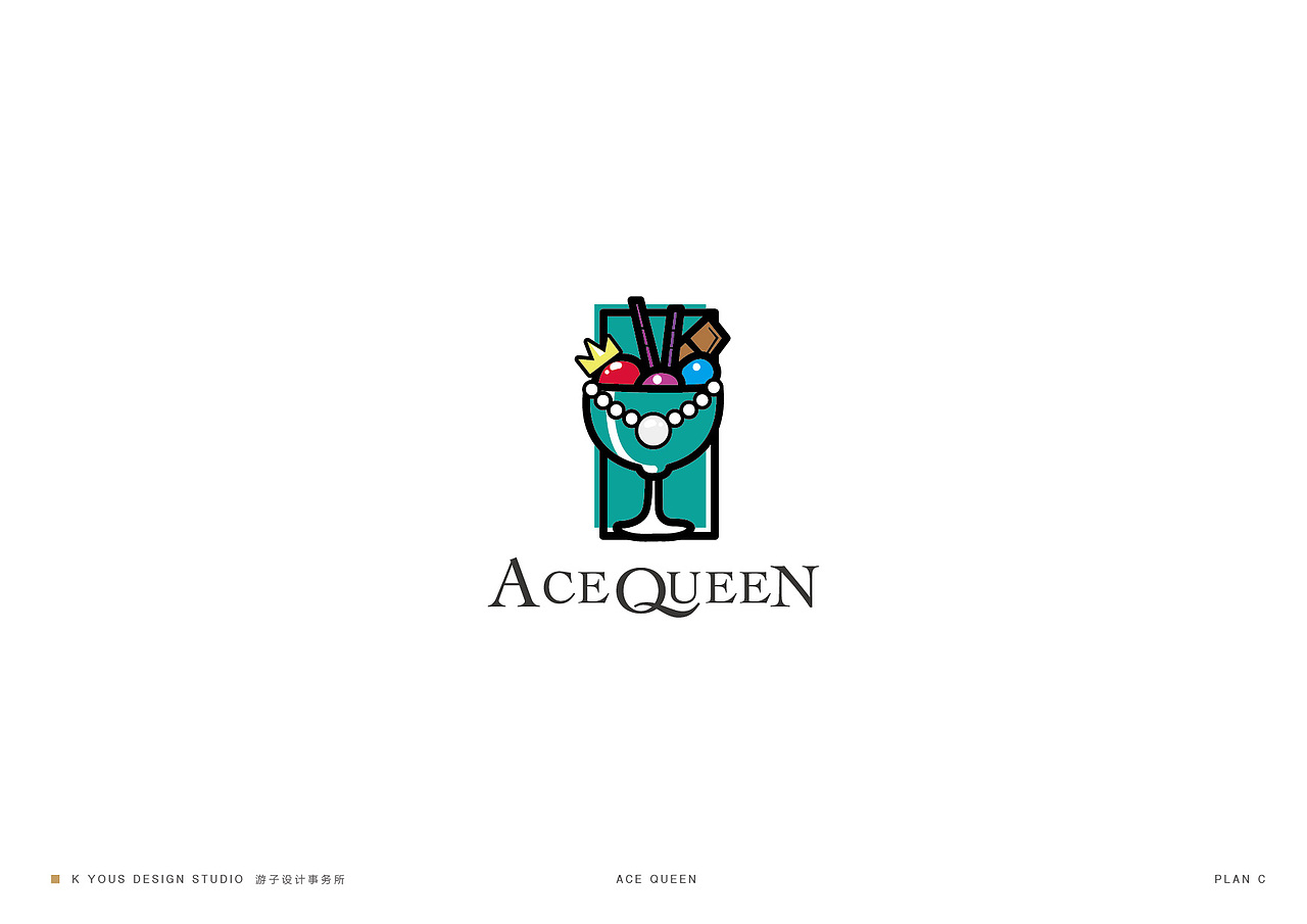 ACE QUEEN ／快时尚饰品（图ZNjM1NTU3MDg=） - Logo - 站酷设计师KIMSANZ原创素材 - 站酷ZCOOL