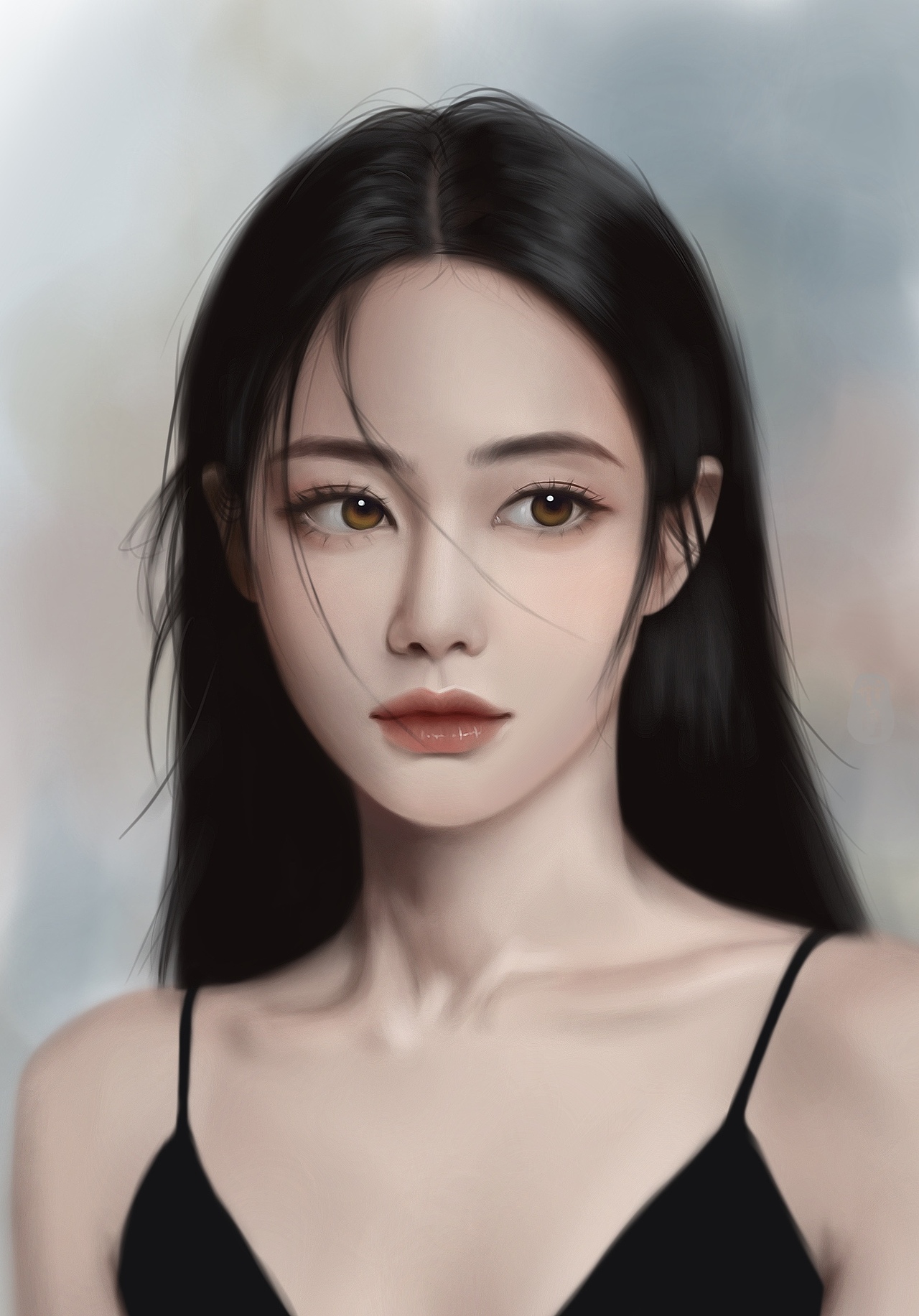 人像练习（图ZMjU2MzM5Nzg4） - 创作习作 - 站酷设计师Beryl月原创素材 - 站酷ZCOOL