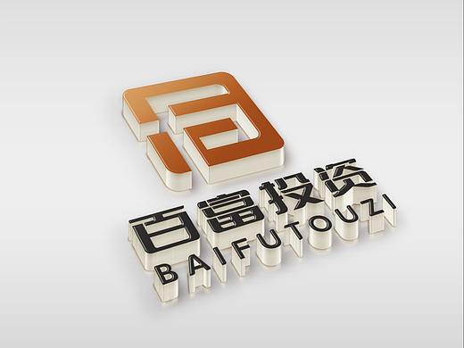 LOGO 金融房地产开发 百富投资理财 logo