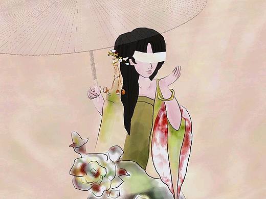 又是个把瓶子和少女结合起来的