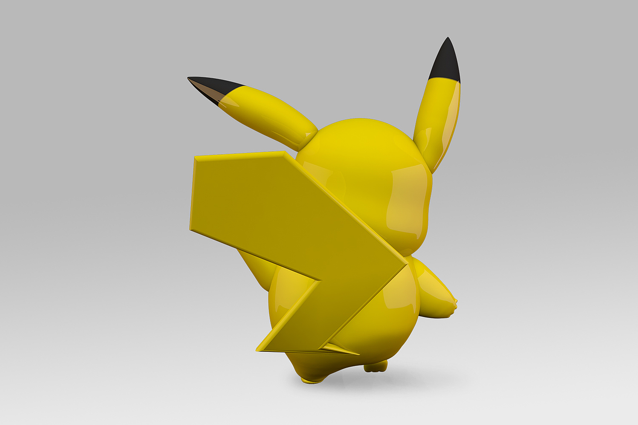 3d皮卡丘