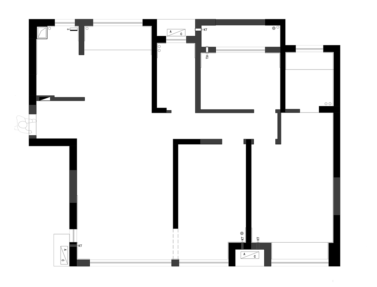 130平米的开放式厨房可以这样做!