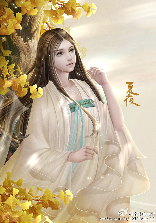 《金陵十二钗》（图ZNjE5MzcxODQ=） - 商业插画 - 站酷设计师画画的夏夜原创素材 - 站酷ZCOOL