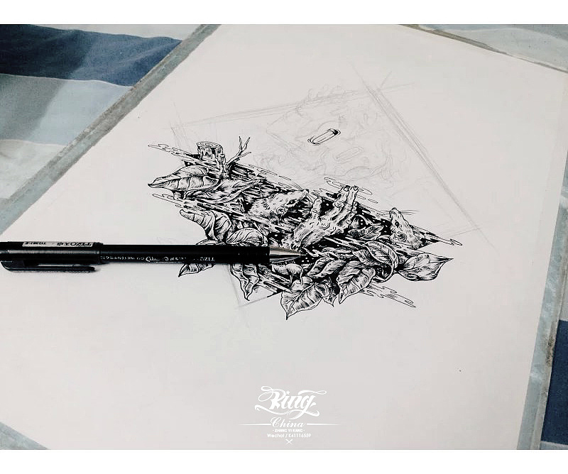 《诱惑》（图ZMjg0ODc4NTI=） - 新锐潮流插画 - 站酷设计师低俗文化king原创素材 - 站酷ZCOOL