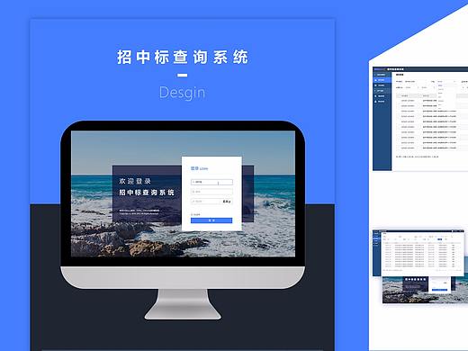 招标管理后台系统界面