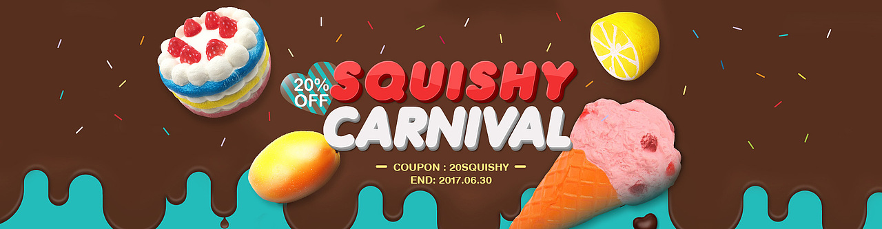 一些不同类目的英文广告banner