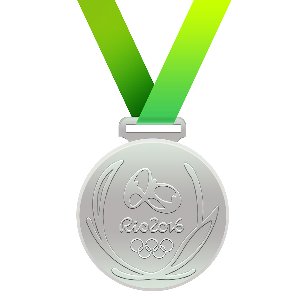 里约奥运会奖牌临摹