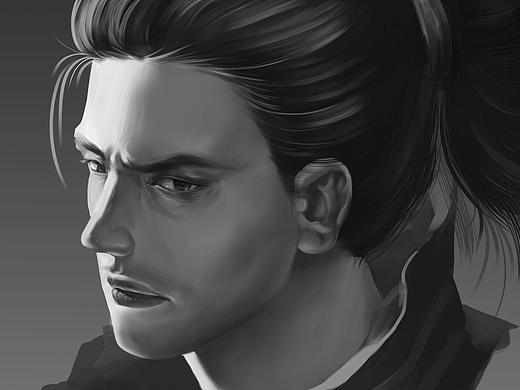 單色CG練習(xí)（個(gè)人主頁-ZNDM5ODAwNDQ=） - 游戲原畫 - 站酷設(shè)計(jì)師小龍哥SHON原創(chuàng)素材 - 站酷ZCOOL