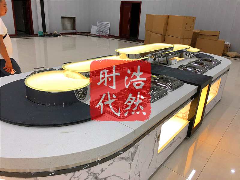 就带你移动布菲台定制设计 大理石酒店取餐台