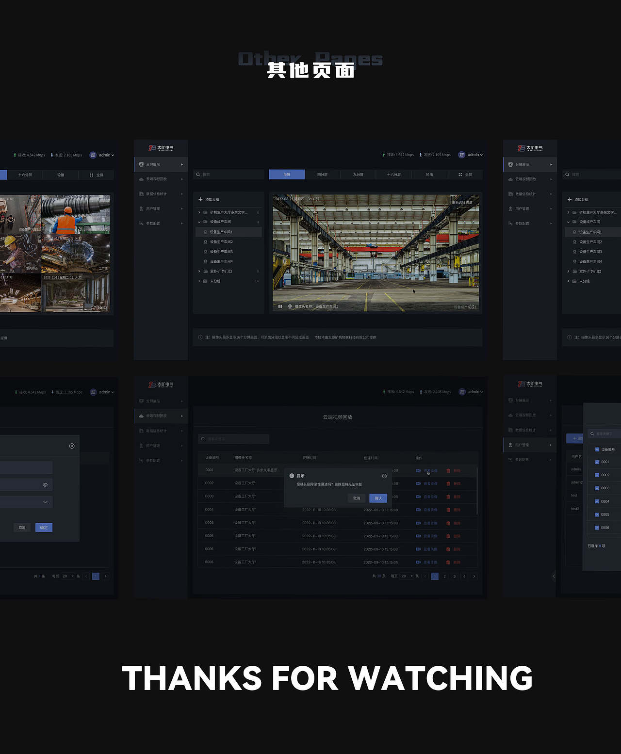 工业物联网-矿上/矿下视频监控系统
