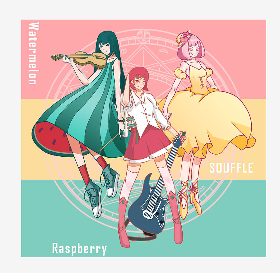 水果/舒芙蕾（下午茶系列）（图ZMTcwNTIyMjMy） - 商业插画 - 站酷设计师周游人原创素材 - 站酷ZCOOL