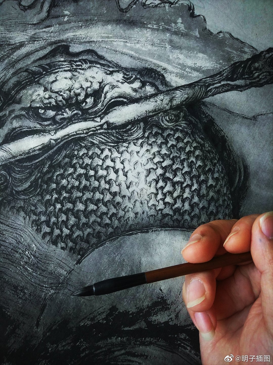 《財神止怒》明子作於己亥