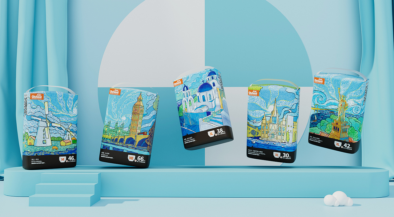 奇酷CHIKOOL纸尿裤 | 用画带你认知世界的美好