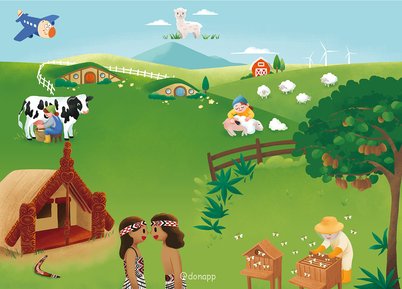 儿童插画 | 巧虎杂志护照游戏（图ZMjIwMzQ3Nzg0） - 商业插画 - 站酷设计师donapp原创素材 - 站酷ZCOOL