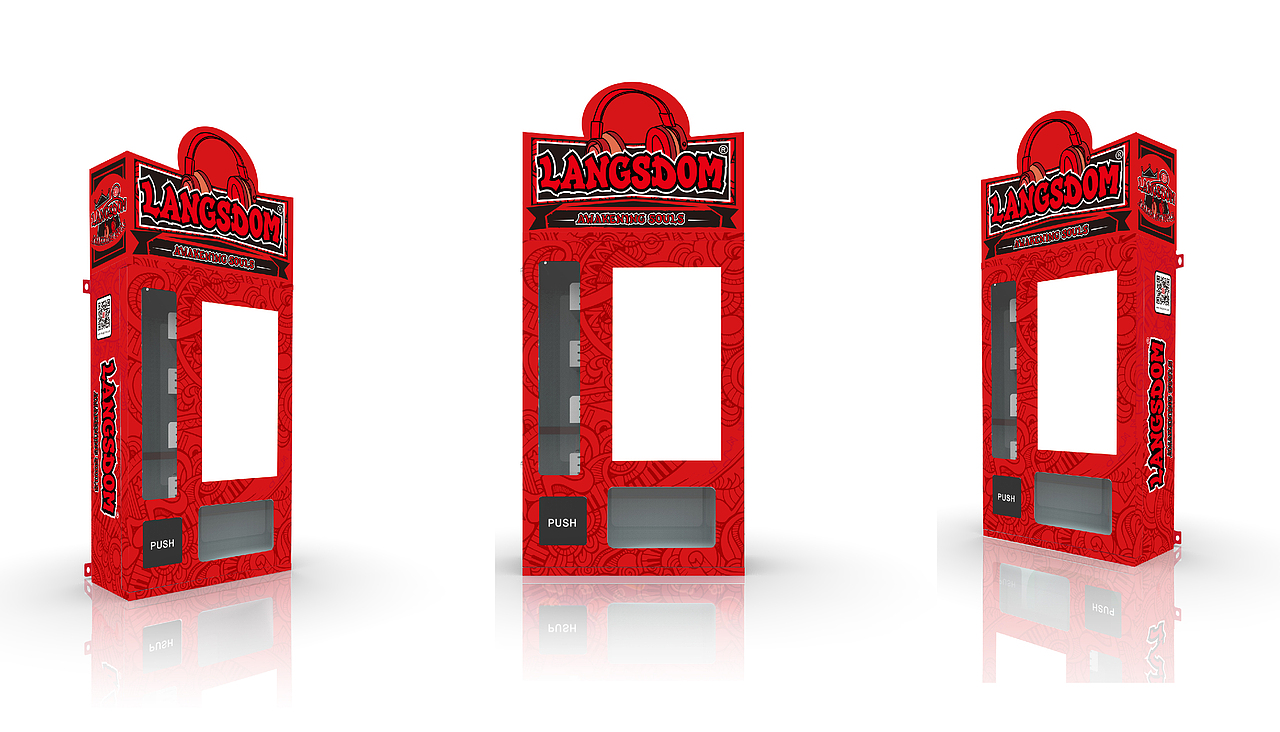 小型零售机的外观设计