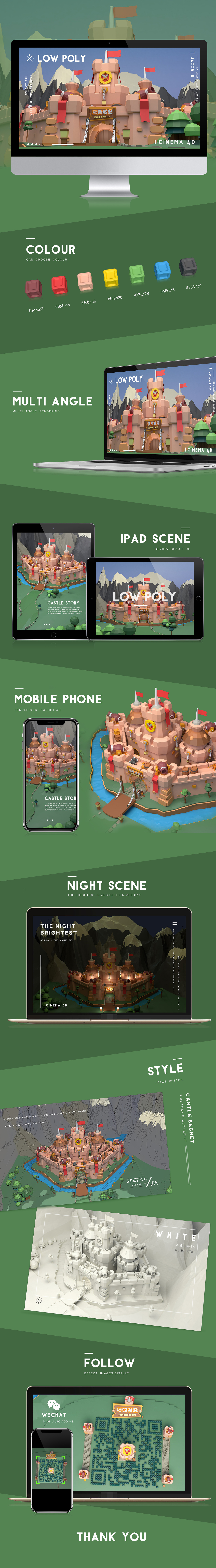 LOW POLY雅各城堡（图ZMTIwODQ3ODgw） - 其他平面 - 站酷设计师雅各布_JR原创素材 - 站酷ZCOOL