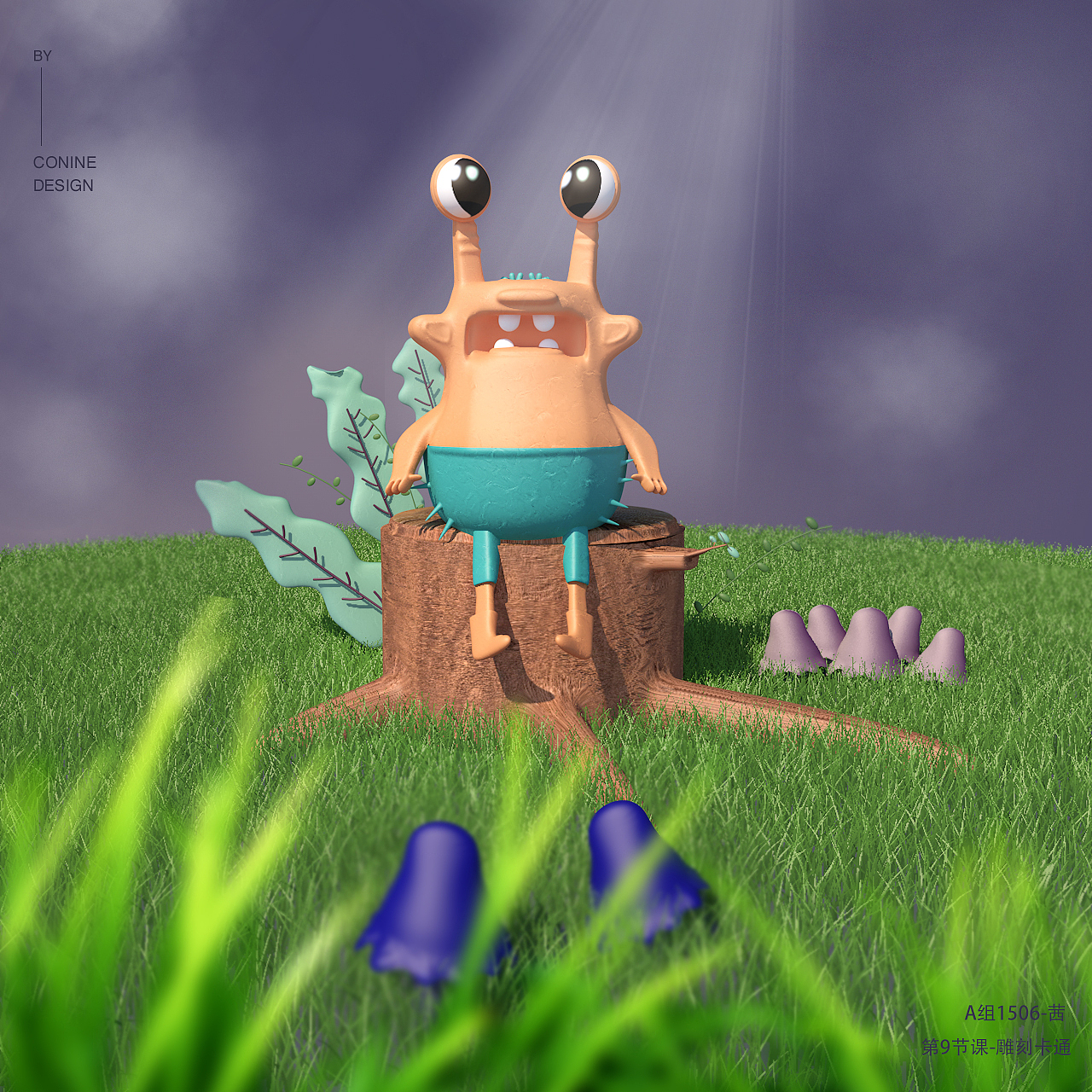 C4D学习历程（图ZMTEyODY1OTMy） - 场景 - 站酷设计师只知坚持xi原创素材 - 站酷ZCOOL