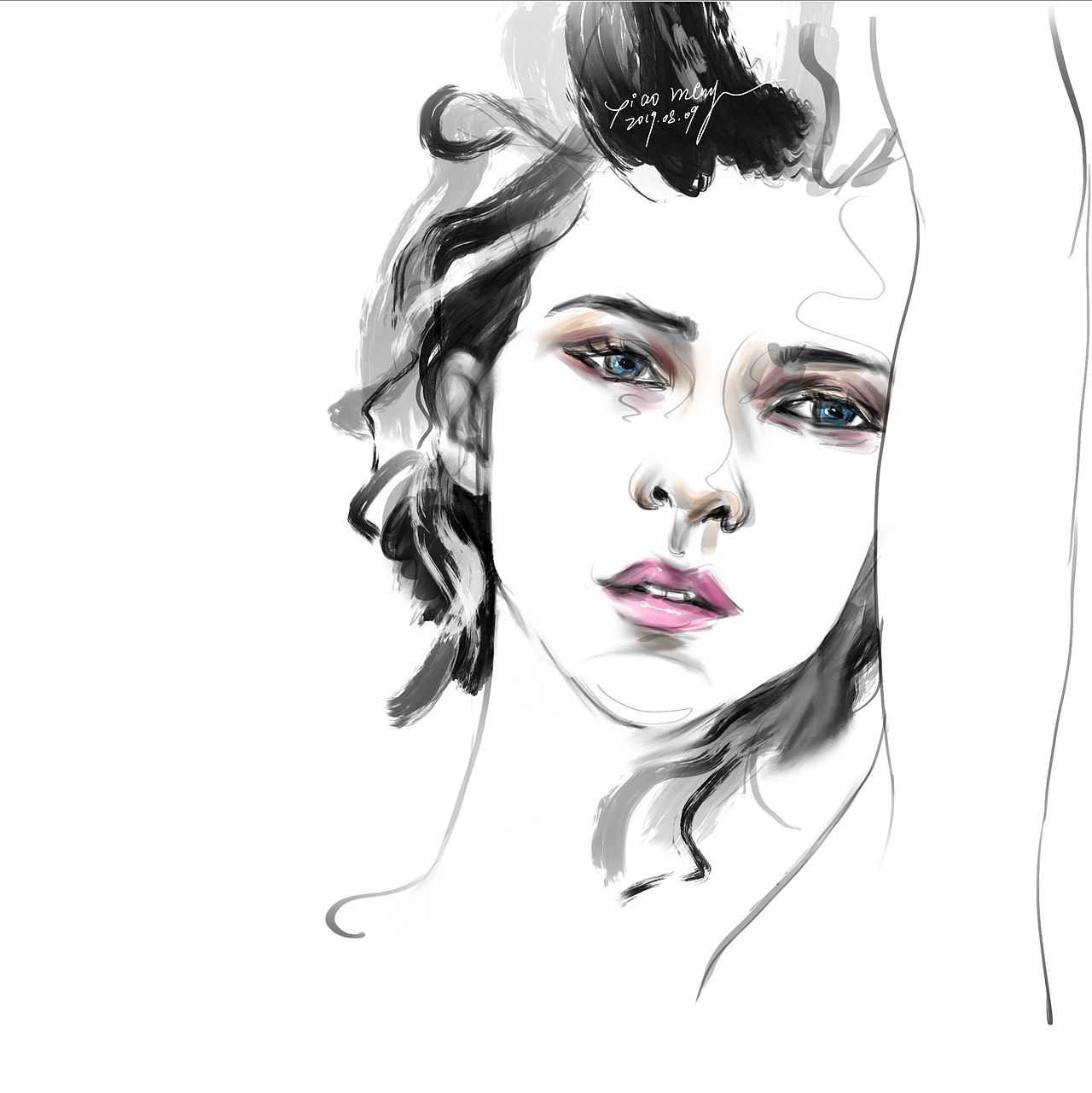 9月份的几张女生插画（图ZMTc3NjAyNTQ4） - 新锐潮流插画 - 站酷设计师霓虹赶路人原创素材 - 站酷ZCOOL