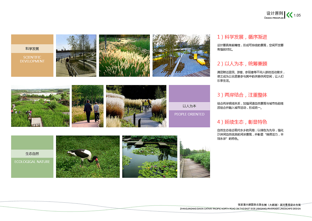 园林景观方案设计TOP2(张家港大新国泰北路东侧滨河景观设计方案)
