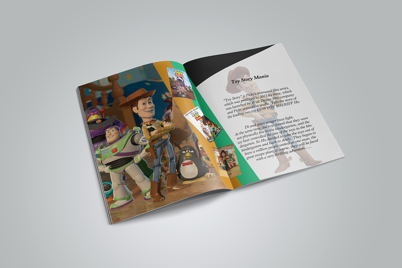 迪士尼文化宣传册