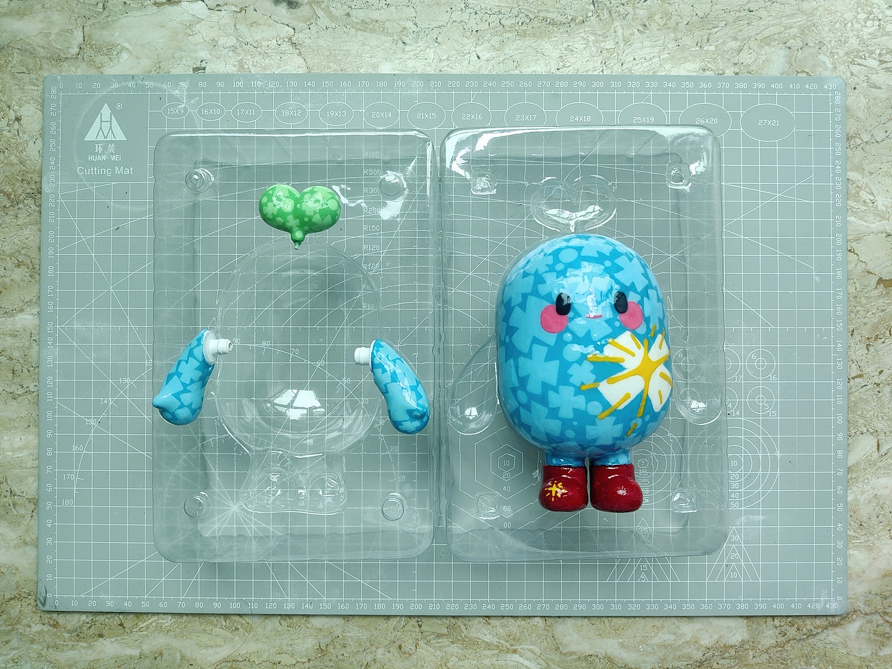 阿里巴巴公益爱豆 | 幸运豆实体涂装（图ZMzM5OTgwODc2） - IP形象 - 站酷设计师ZHYUYI沐柳然原创素材 - 站酷ZCOOL