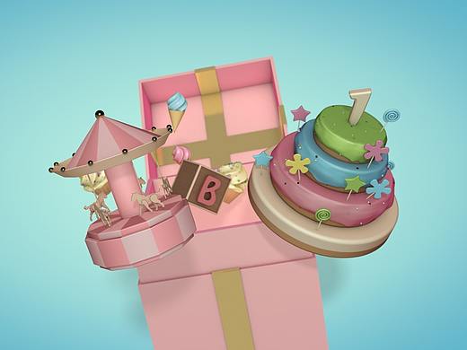 【三维作品】C4D小动画