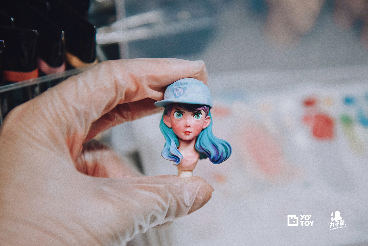 【GK涂装】棒球少女（图ZMjQ0NjAzNDE2） - 手办/模玩 - 站酷设计师YOTOY幼稚力原创素材 - 站酷ZCOOL