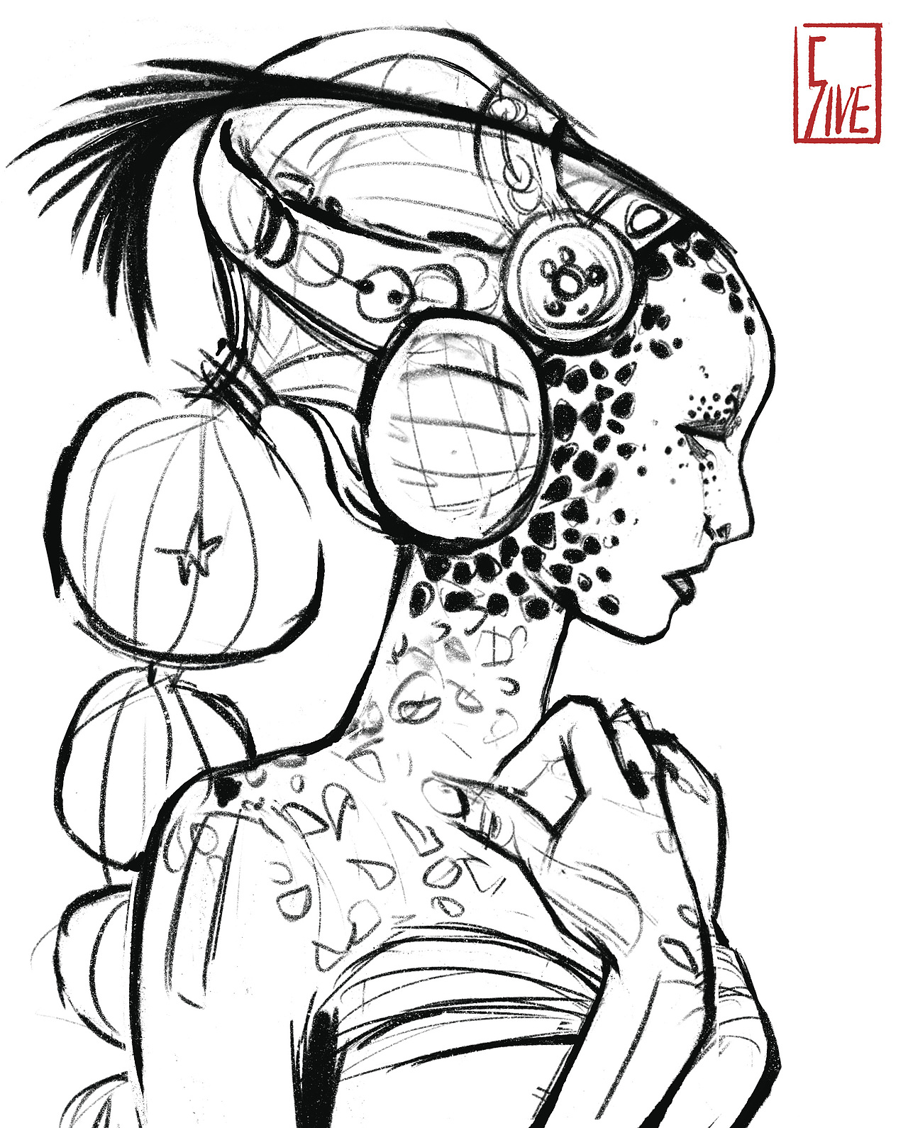 速寫練習(xí)（圖ZMjMyMjE2NDc2） - 繪畫 - 站酷設(shè)計師5iveee原創(chuàng)素材 - 站酷ZCOOL