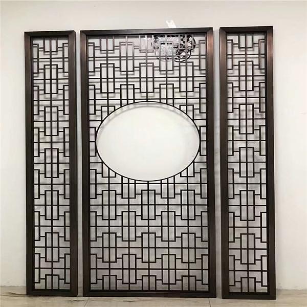 不锈钢彩色板 镂空花格隔断铝雕屏风定制装饰工程屏风