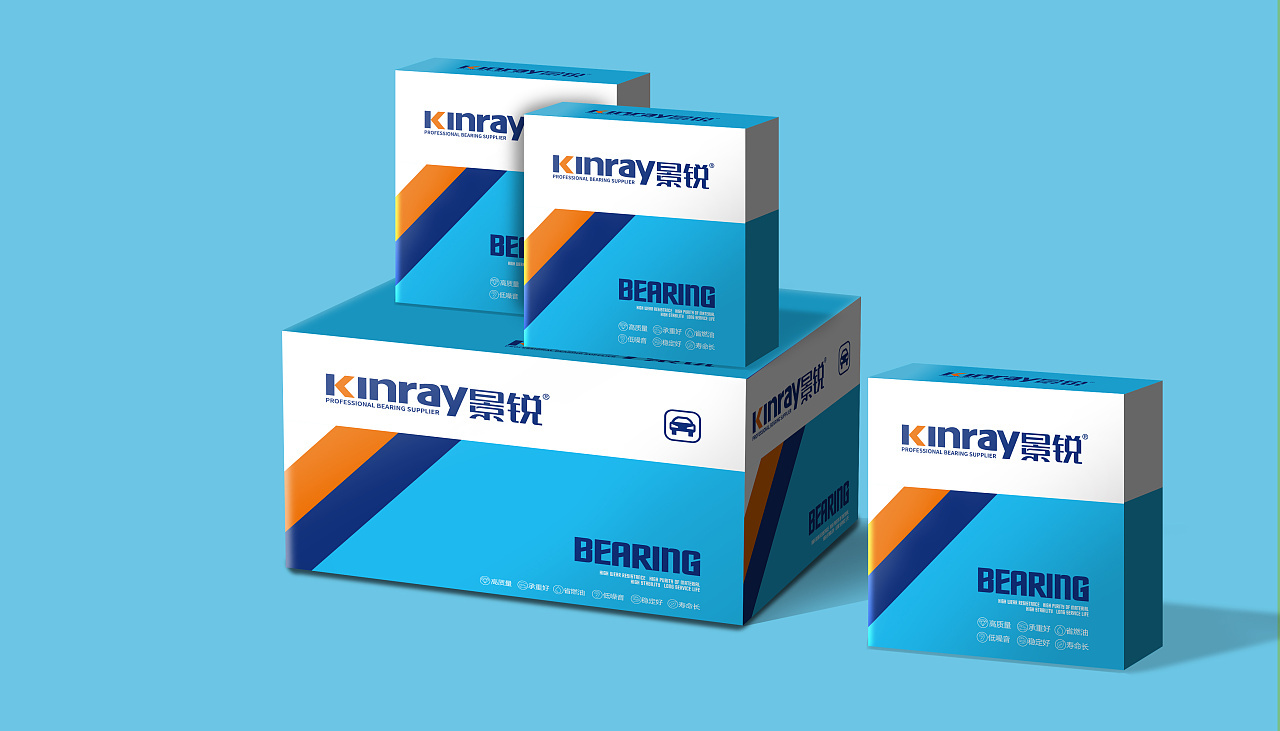 景锐汽车轴承品牌包装设计|平面|包装|智邦汽车配件包装 - 原创作品