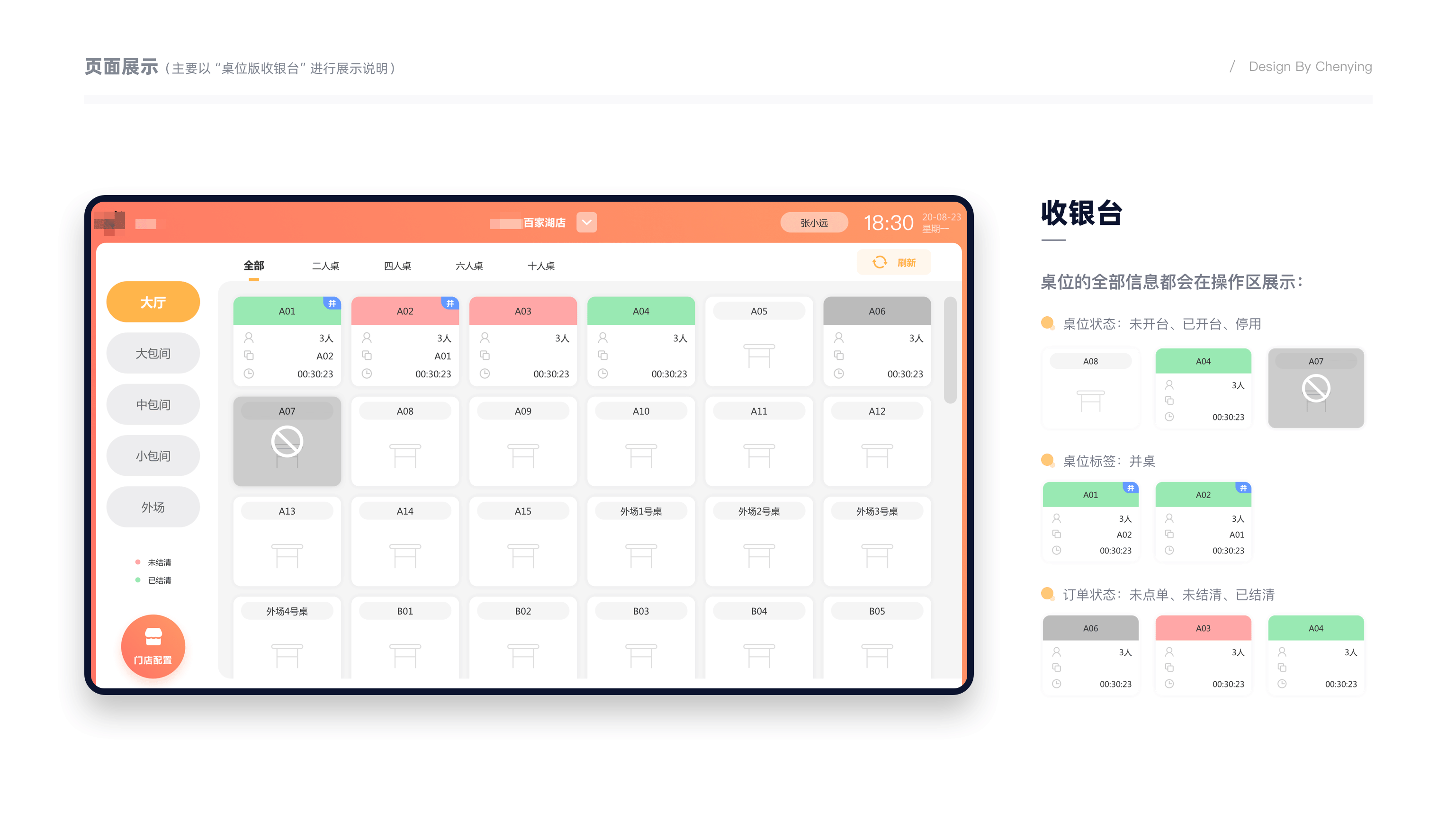 中小型小食餐饮行业收银台「项目总结」（图ZMjg4OTE3NzI0） - 软件界面 - 站酷设计师多肉小陈原创素材 - 站酷ZCOOL