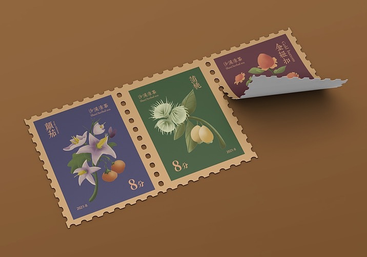 沙溪凉茶信息可视化及文创设计