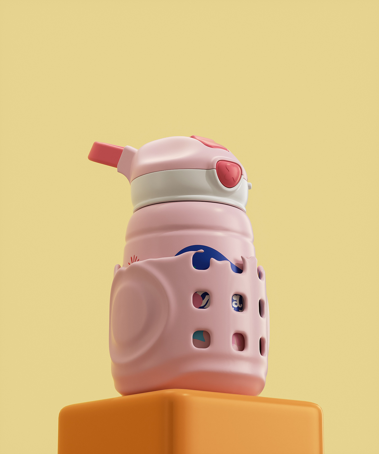 儿童水杯、保温杯、吸管杯产品动画渲染（图ZMjgwNTIwMjky） - 产品 - 站酷设计师宇智波大星原创素材 - 站酷ZCOOL