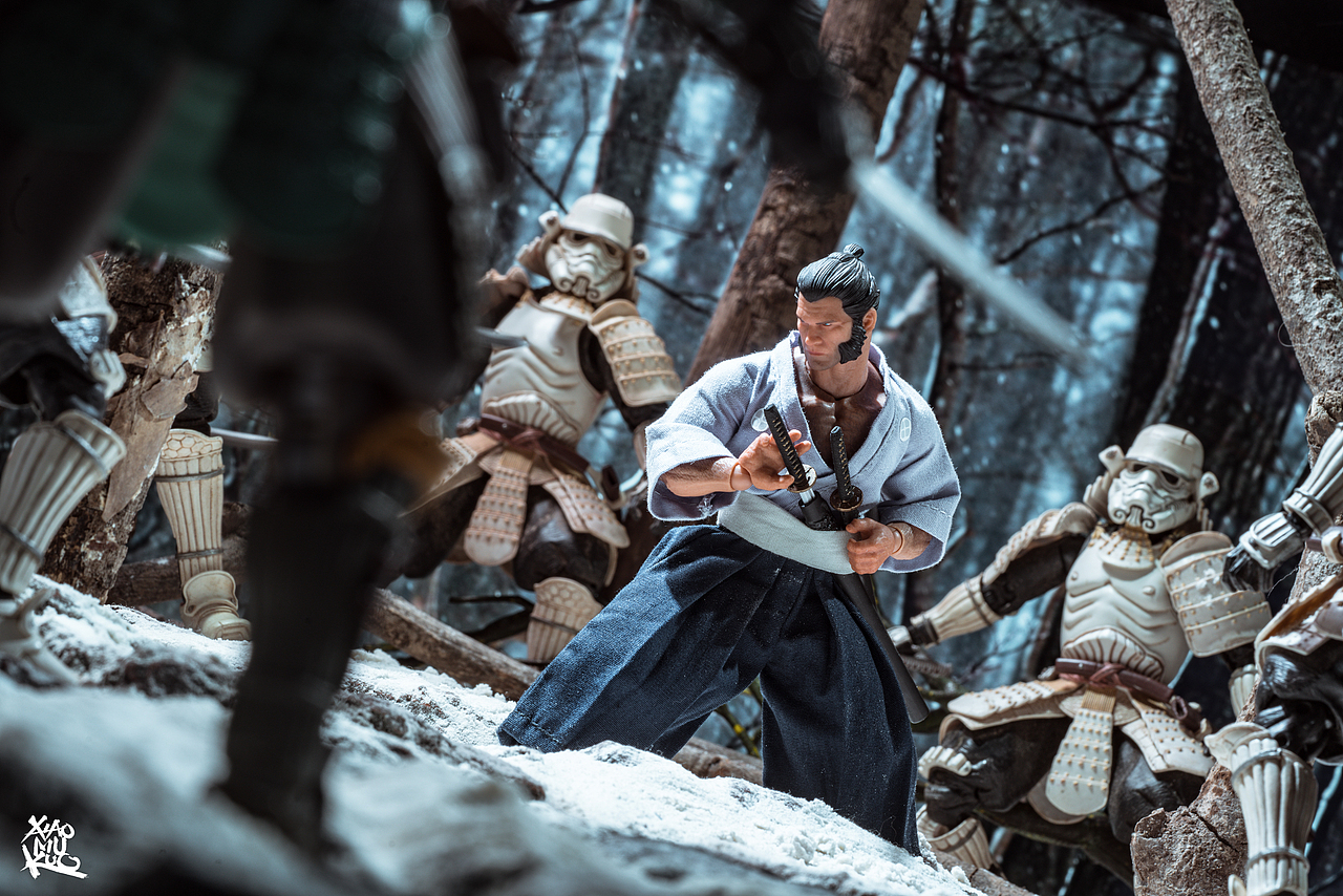 玩具摄影 mezco 武士金刚狼（附带实景拍摄花絮）（图ZMTQ0MDU1OTgw） - 风光摄影 - 站酷设计师玩具人小木原创素材 - 站酷ZCOOL