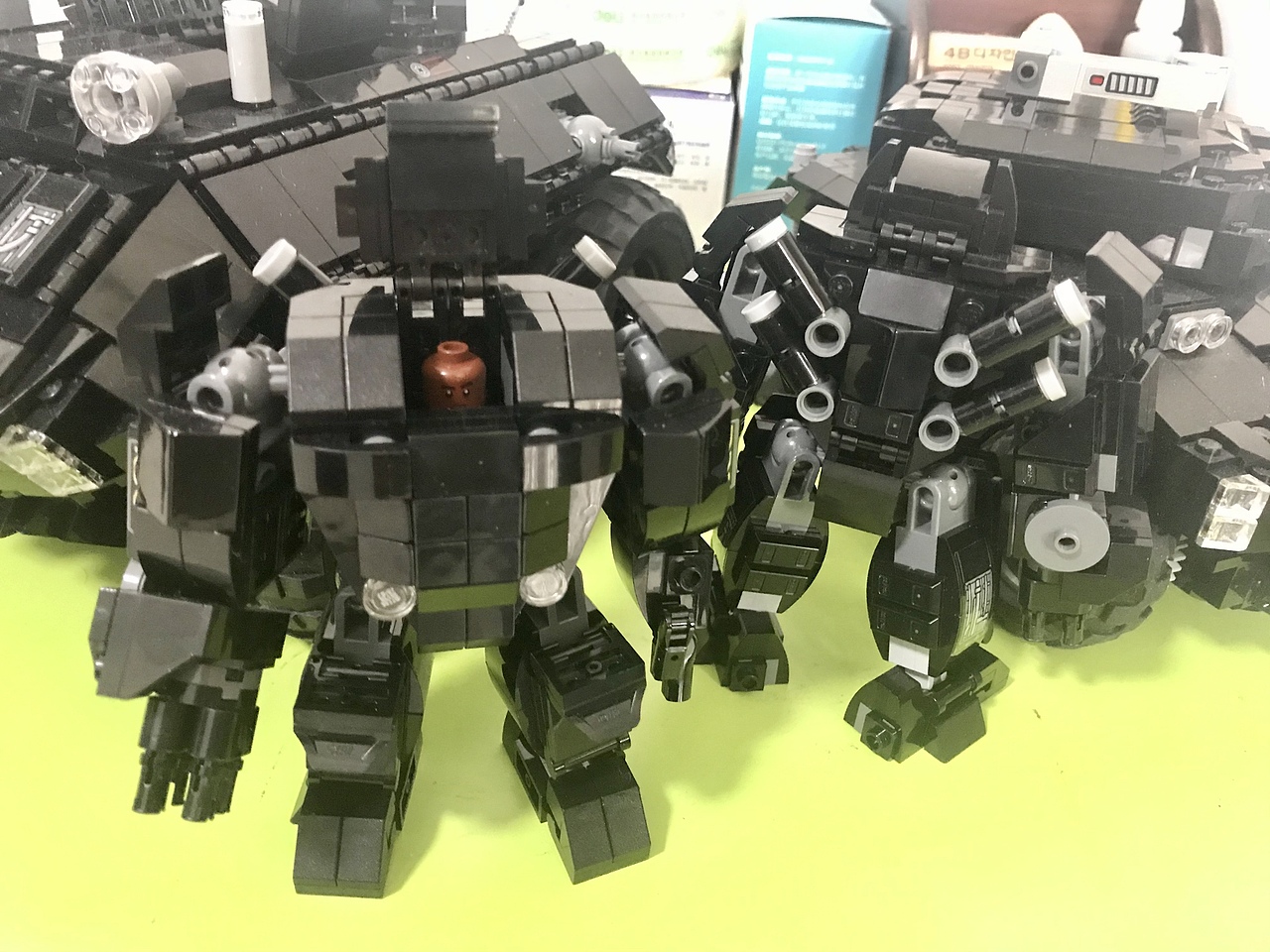 乐高原创moc 未来战士系 "牛头人"机甲