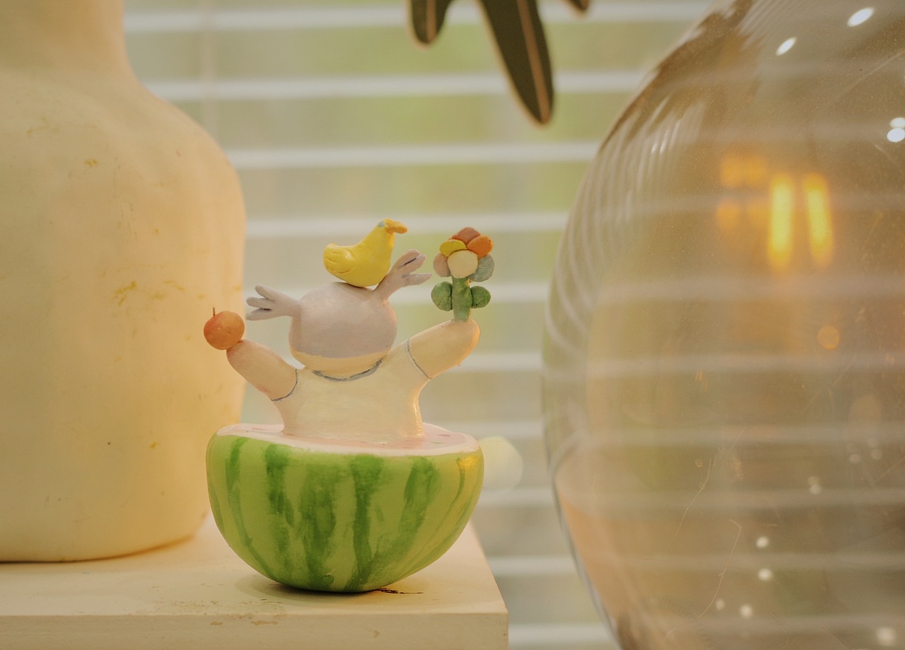 原创粘土作品|小屿居民·一个关于夏天的梦