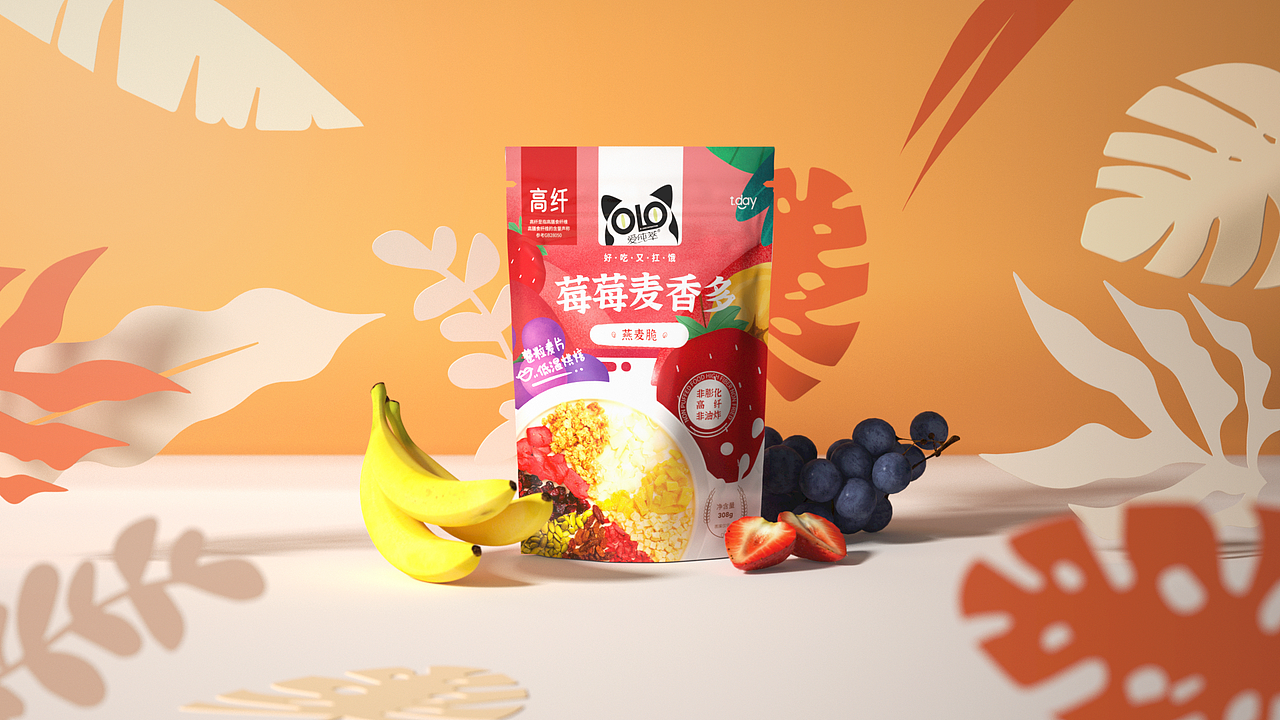 麦片包装设计
