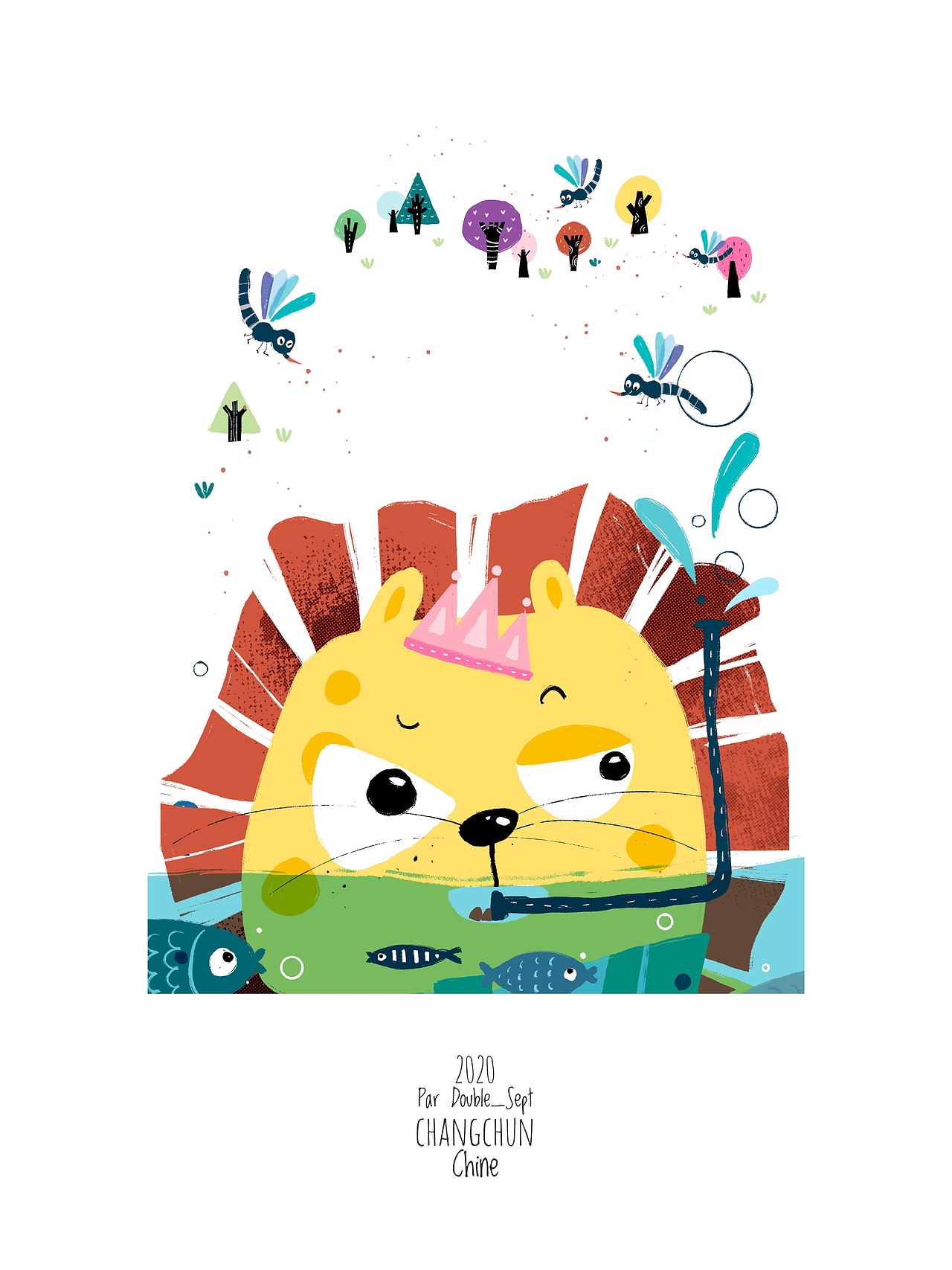 2020儿童插图板绘案例汇总