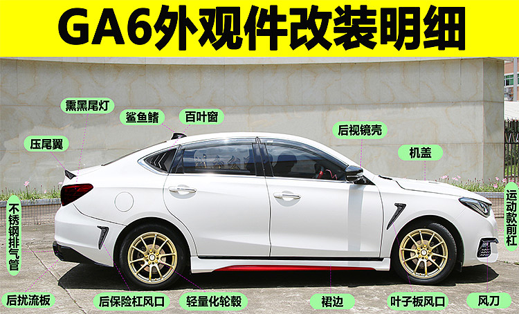 广汽传祺ga6姿态改