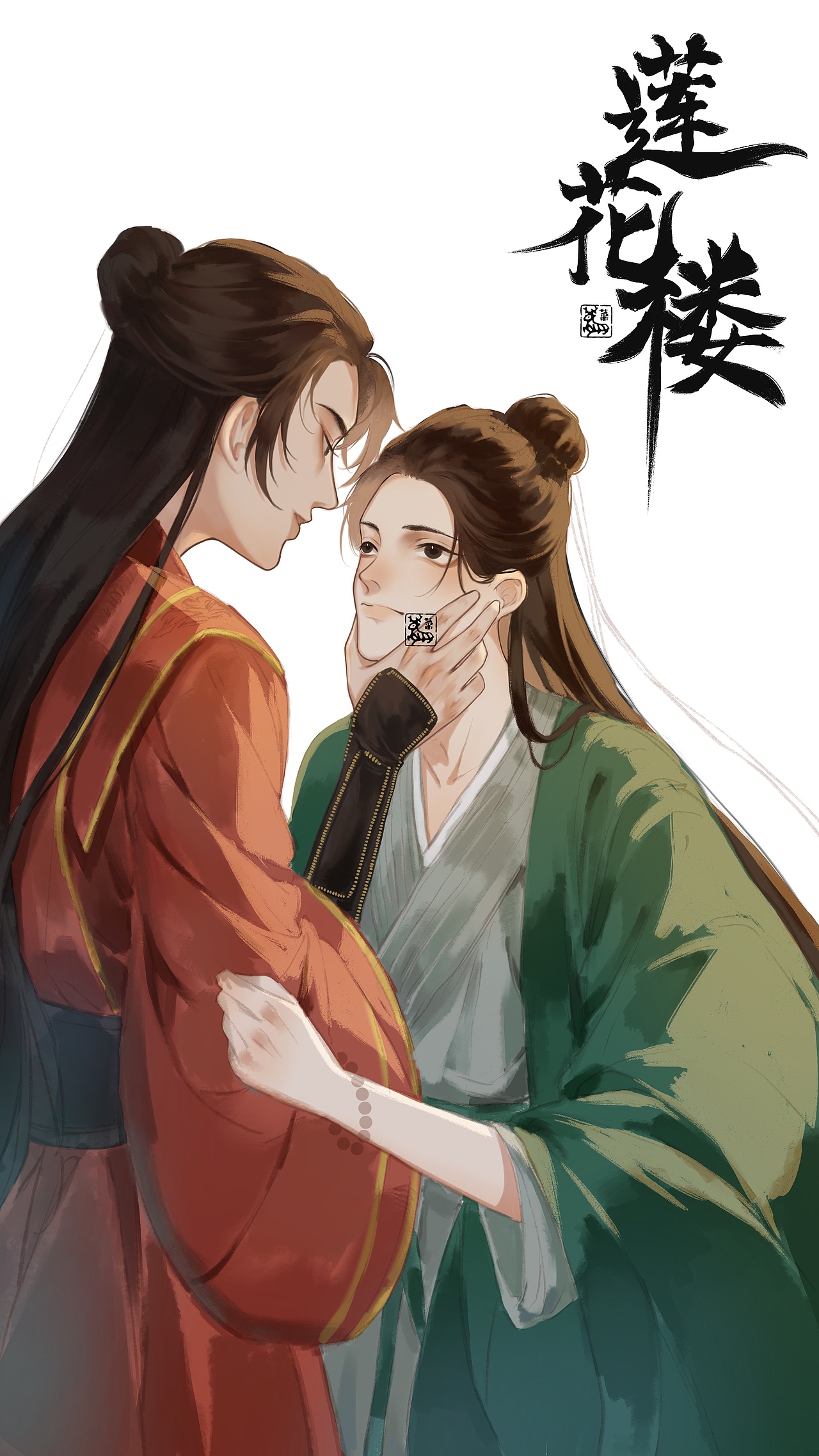 一组笛花组cp🥰（图ZMzQ4MTA2NTQw） - 商业插画 - 站酷设计师菜芽子让我安静的原创素材 - 站酷ZCOOL