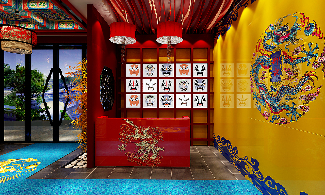 新皇室茶室设计（图ZNDU0MjU3NDg=） - 建筑/空间 - 站酷设计师BILI_DESIGN原创素材 - 站酷ZCOOL