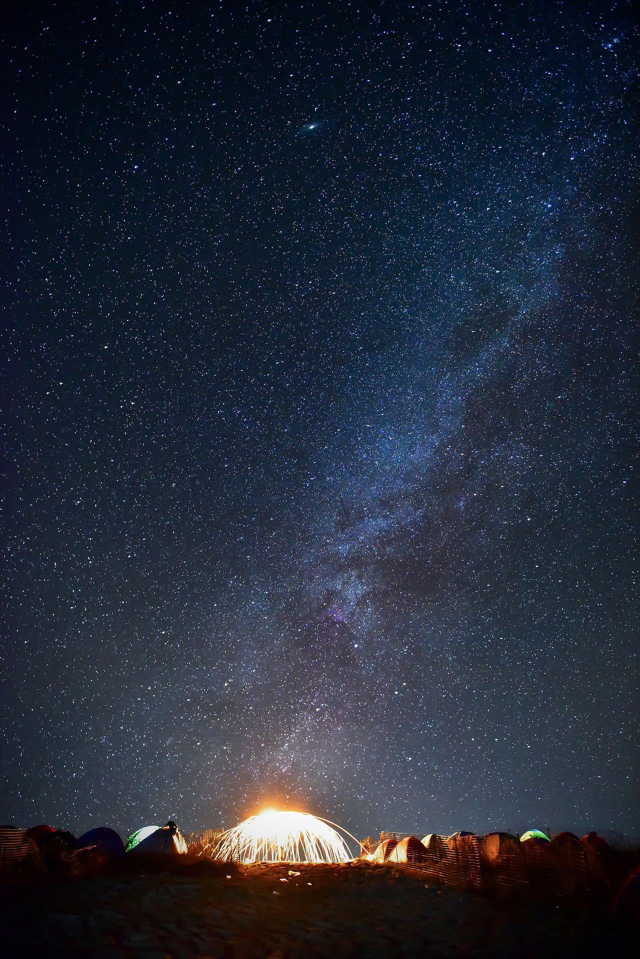 绝美星空-武功山徒步